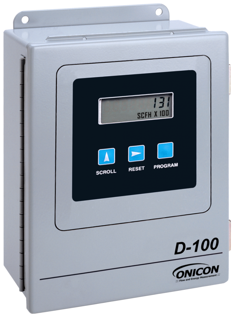 D-100 Flow Meter Display